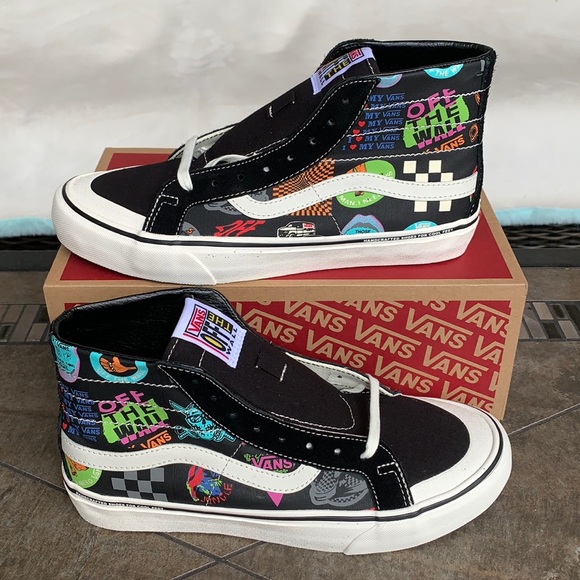VANS SK8-Hi 138 DECON V66 Black/Multi Men’s - Picture 4 of 16